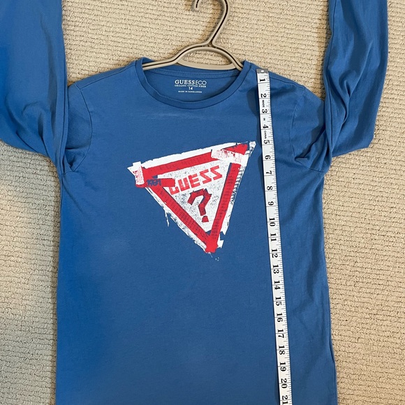 GUESS Light Blue long sleeve shirt - Picture 3 of 7